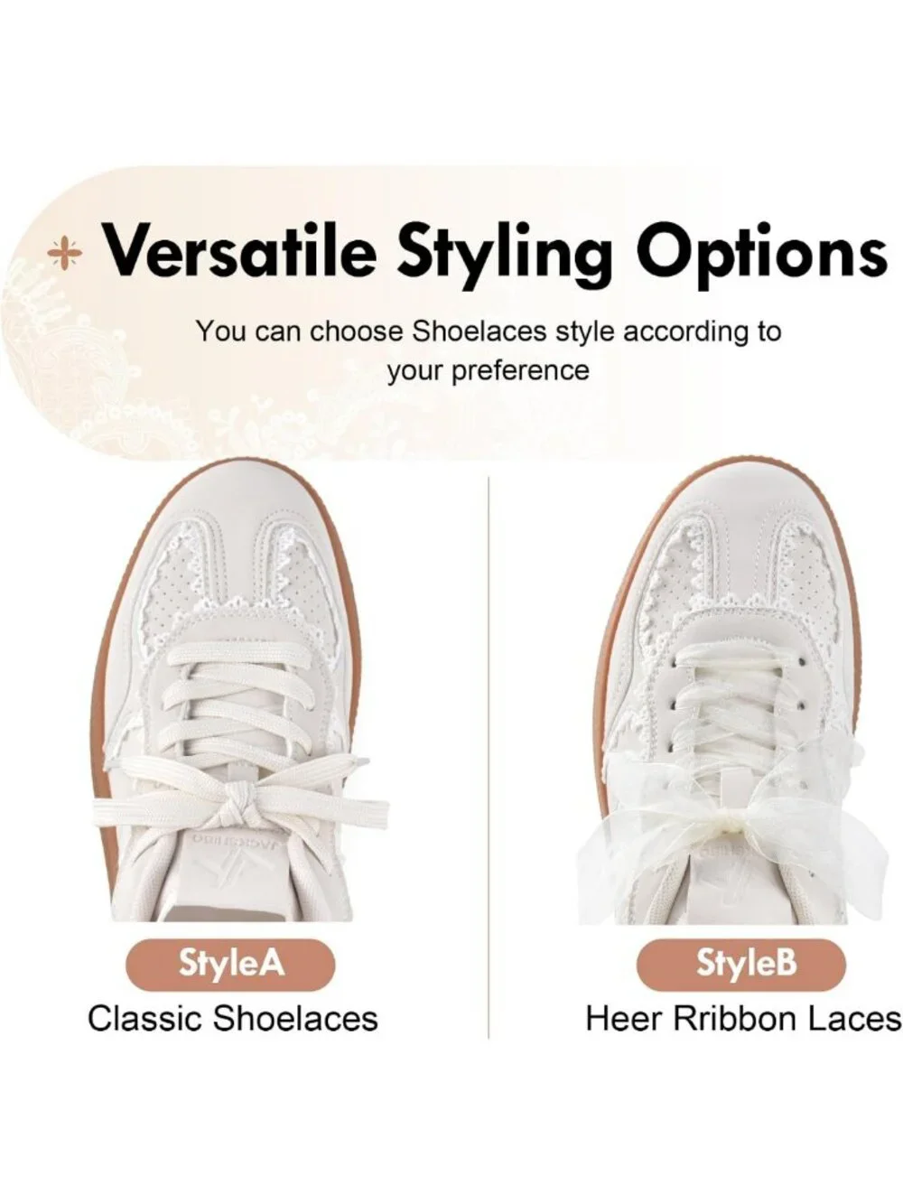 Stylish Women's Lace-Up Fashion Sneakers with Arch Support for Tennis & Walking